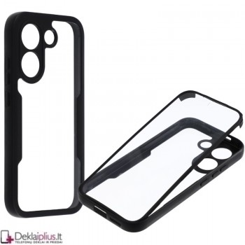 360 laipsnių smūgiams atsparus dėklas - permatomas (Xiaomi Poco X8 Pro) 360 laipsnių smūgiams atsparus dėklas - permatomas (Xiaomi Poco X8 Pro)